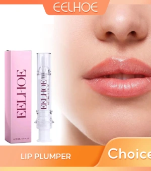EELHOE Lip Plumper Gloss Oil Long Lasting Moisturizing Lip Repair Oil Instant Volume Lips Hydrating Treatments Plumper Serum 5ml