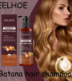 EELHOE Batana Hair Shampoo Prevent Dryness Smoothing Reduce Spilt Ends Oil Control Nourishing Repair Cracked Hair Shampoo