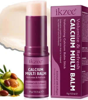 Calcium Volume Multi Balm Deep Hydration Face Skin Elasticity Enhanced Puffy Eyes Treatments Anti Wrinkle Collagen Balm Stick 9g
