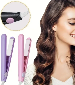 Mini Hair Straightener Multi-Color Splint Quick Heating Non-Damaging Ceramic Plate Bangs Clip Curling And Straightening Tool
