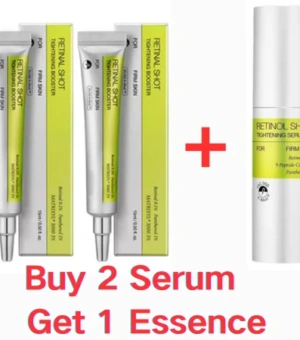 Korean Retinol Shot Eye Essence Deep Moisturizing Nourishing Serum For Dark Circles Wrinkles Natural Formula Gentle Skin Care